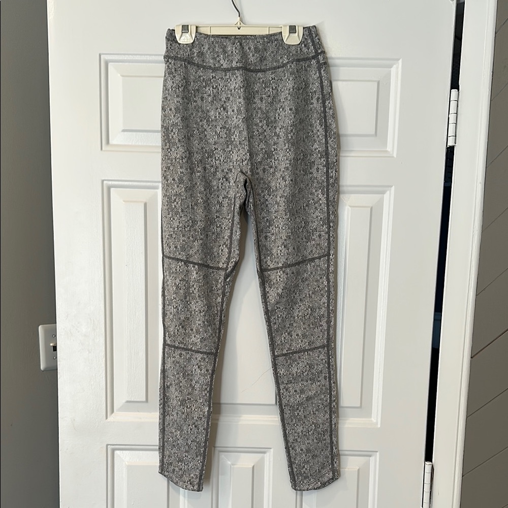 Gymshark Charcoal Marl Fleur Texture Leggings